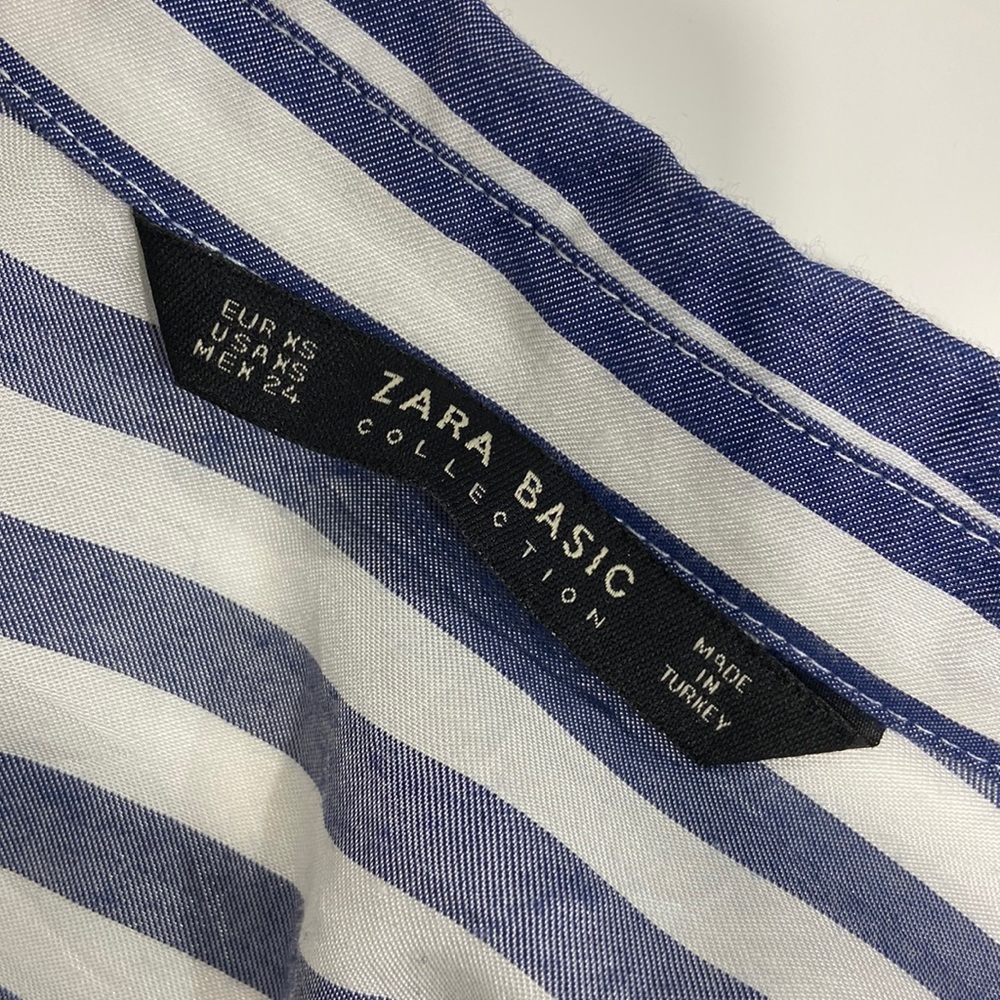 ZARA Striped Blouse - Picture 3 of 3